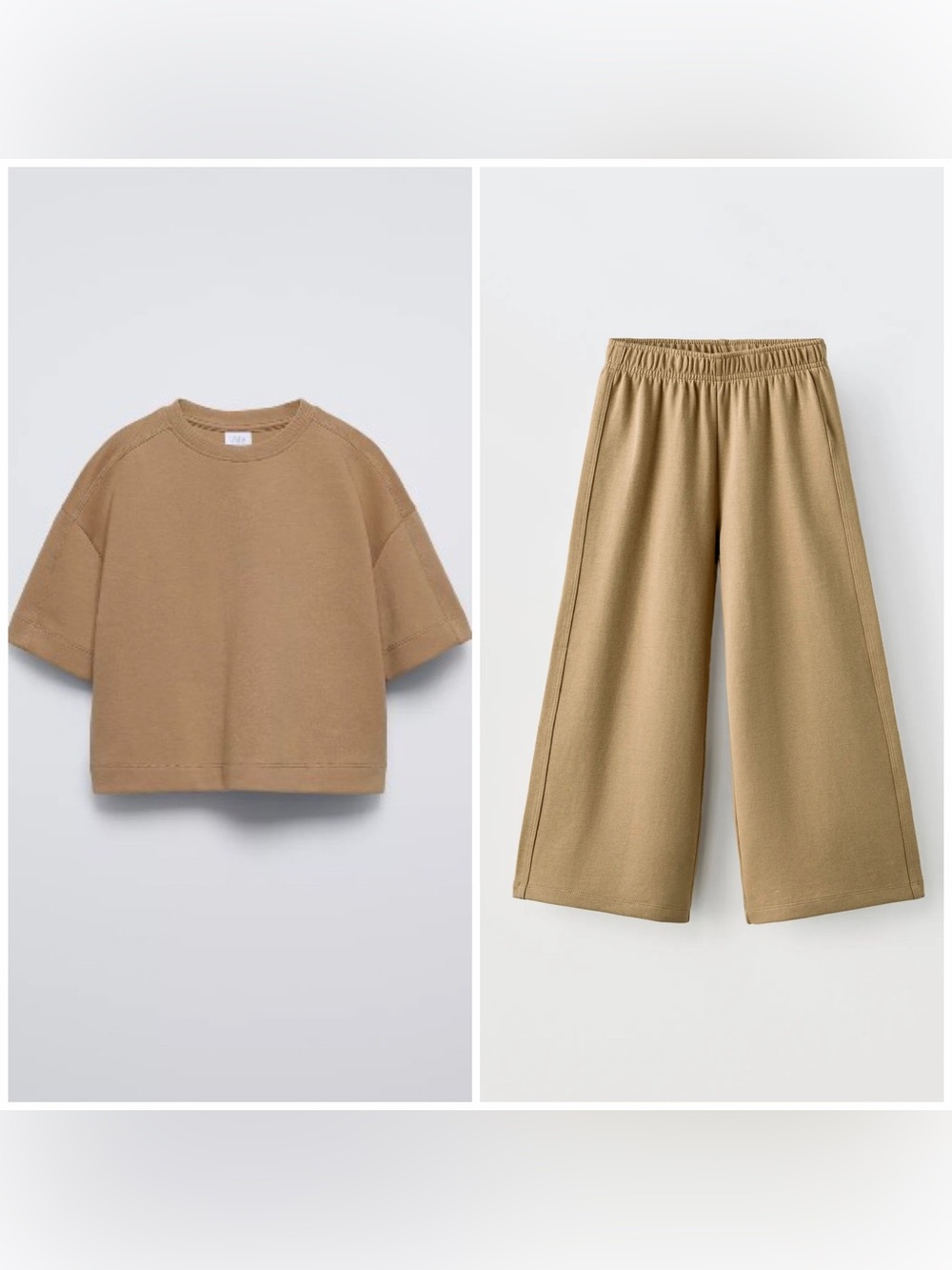 Zara Kids Short-Sleeve Set